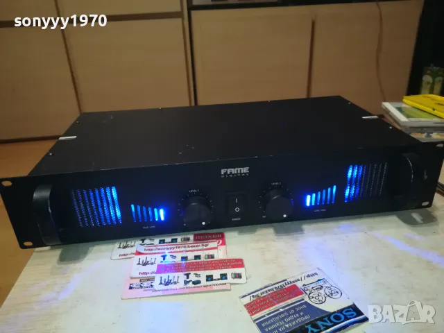 FAME AMP 600 AMPLIFIER-ВНОС SWISS 0802251826, снимка 1 - Ресийвъри, усилватели, смесителни пултове - 49027666