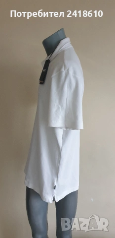 Hugo Boss Palosh 30 Pima Cotton Soft Touch Custom Slim Fit Mens Size XL НОВО! ОРИГИНАЛ! Мъжка Тениск, снимка 5 - Тениски - 53520559