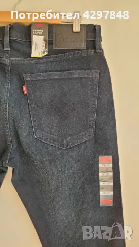 Нови с етикет Levi’s Skinny Taper W36 L30, снимка 4 - Дънки - 48686340