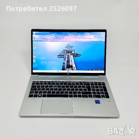 HP ProBook 450 G8/i7-1165G7/NVIDIA MX450/16GB RAM/512GB NVMe/Подсветка, снимка 2 - Лаптопи за работа - 52823493