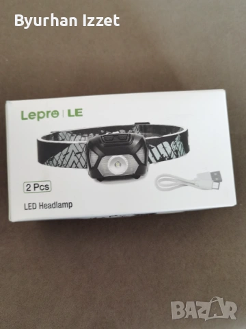 Led фенерче та еластични 2 бр. Водоустойчиви