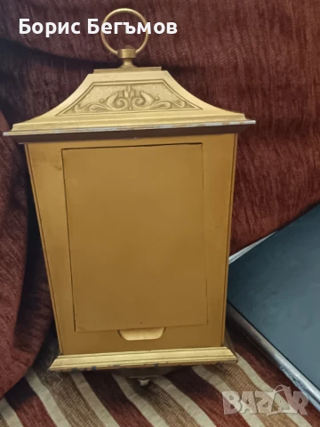 Янтар ретро настолен каминен часовник, снимка 5 - Антикварни и старинни предмети - 50739542