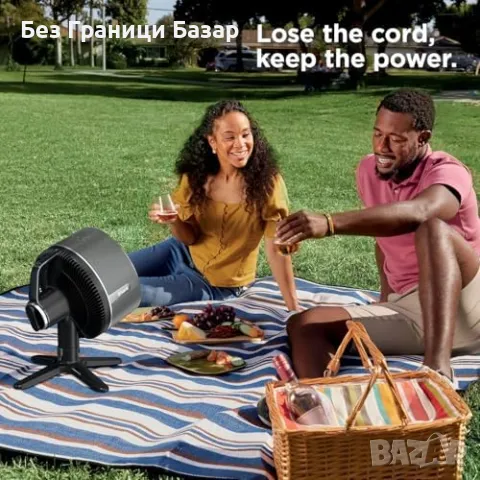 Нов Shark вентилатор за вън/вътре, мощен, тих, до 20м обхват, с осцилация, снимка 8 - Вентилатори - 49659626