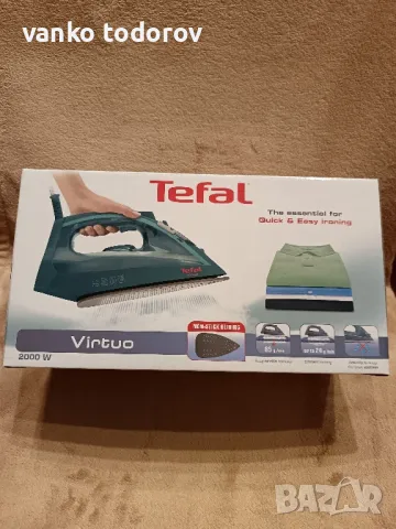 Продавам ютия парна TEFAL , снимка 1 - Ютии - 48439466