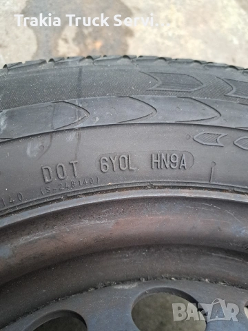 Комплект гуми с джанти и сензори 215 60 R16C Continental Vanco, снимка 6 - Гуми и джанти - 53013437