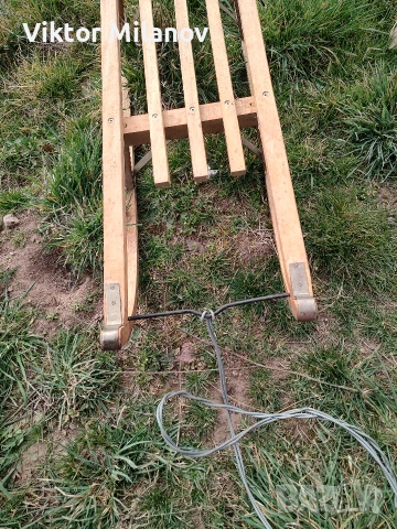 Дървена шейна, снимка 5 - Зимни спортове - 53947896