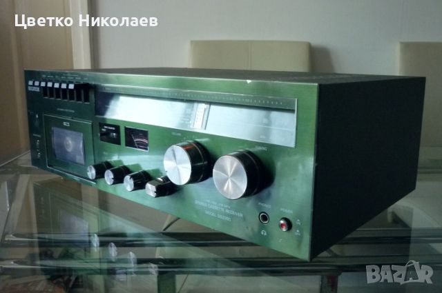 SILVER SS2150 STEREO RECEIVER CASSETTE DECK Vintage, снимка 2 - Ресийвъри, усилватели, смесителни пултове - 46169250