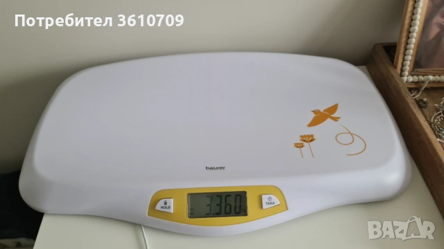 Кантар за бебе, везна