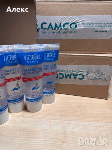    Антисептичен гел за ръце Victoria Beauty – нов, запечатан, снимка 4 - Козметика за тяло - 53903605