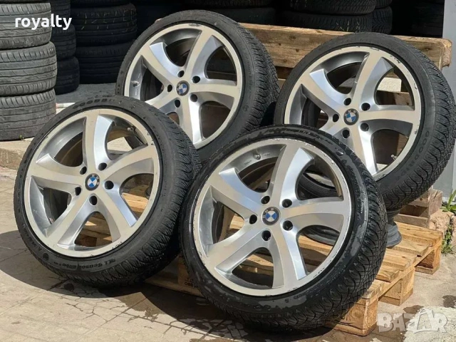 5х120 18 Цола Джанти BMW e46 E90 X1 X3 5x120 Ет 38 J 8.5 Централен отвор 72.6 Гуми 4 сезона 225 40 1, снимка 2 - Аксесоари и консумативи - 54010705