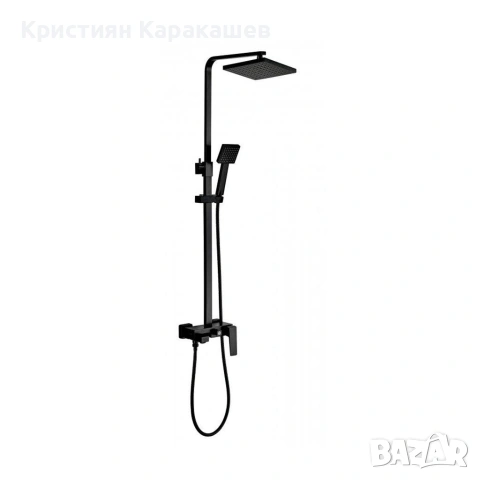 ДУШ СИСТЕМА ЧЕРЕН МАТ, снимка 2 - Душове - 53902556