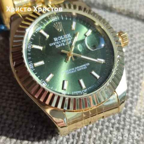 Мъжки луксозен часовник Rolex Oyster Perpetual Datejust , снимка 3 - Мъжки - 46942237