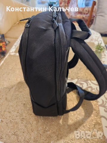 ДИЗАЙНЕРСКА РАНИЦА  PORSCHE DESIGN С ОТДЕЛЕНИЕ ЗА ЛАПТОП, ЧЕРНА, снимка 4 - Раници - 53444441