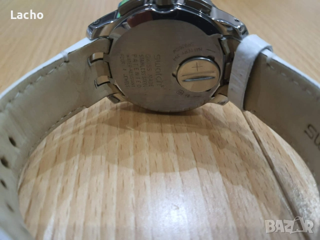 Swatch Irony Chronograph – Swiss Made, неръждаема стомана, NOS, снимка 7 - Мъжки - 53623981