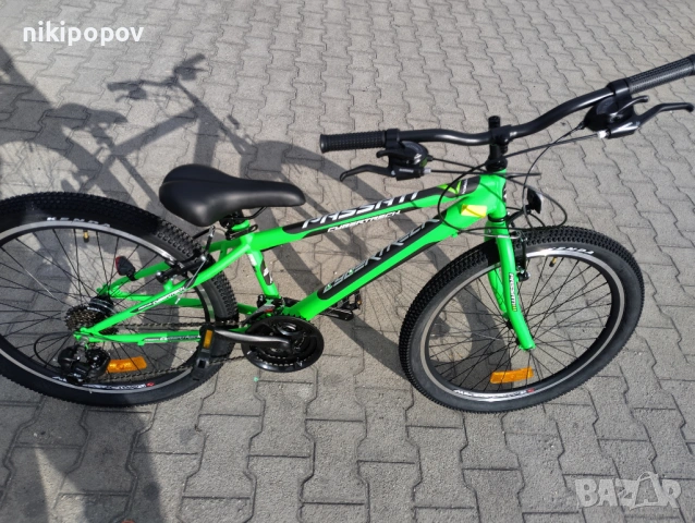 PASSATI Велосипед 24" CYBERTRECK зелен, снимка 3 - Велосипеди - 53839315