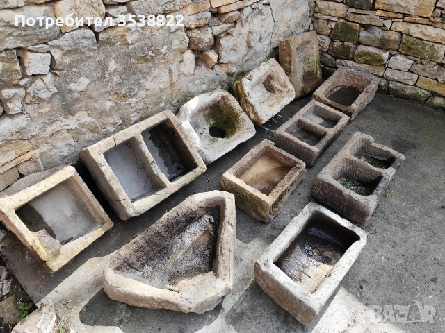 Каменни корита , снимка 2 - Декорация за дома - 54007174