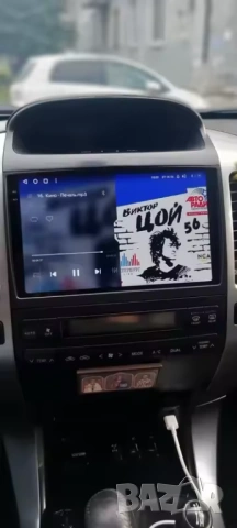 Мултимедия, Двоен дин, Навигация, Toyota Prado 120, Land Cruiser, Ланд Крузер, плеър, Android Прадо, снимка 3 - Аксесоари и консумативи - 35243731