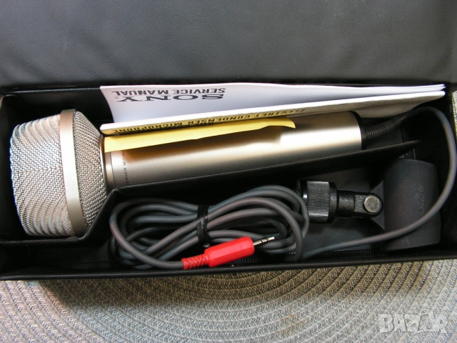 Знаменития колекционерски микрофон „Бича глава“ на SONY, снимка 17 - Микрофони - 47315186