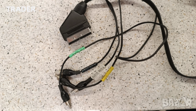 SCART адаптер с 4 RCA аудио / видео кабели чинча, снимка 3 - Други - 31166225