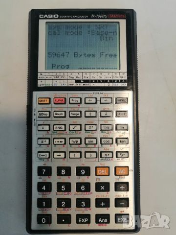 Ретро калкулатор Casio FX-7000G, снимка 5 - Антикварни и старинни предмети - 46474456