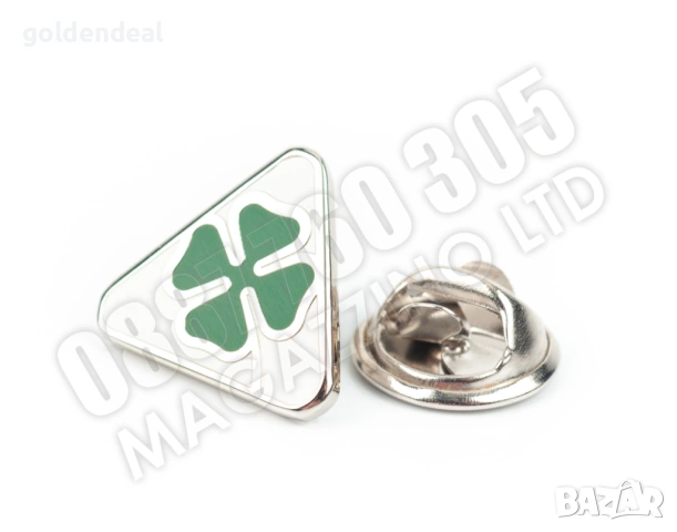 Значка За Фенове на Алфа Ромео Четирилистна Детелина Alfa Romeo QV Giulia Stelvio Tonale, снимка 9 - Други ценни предмети - 53747777