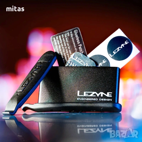 Комплект за ремонт на вело гуми Lever Kit (лепенки, щанги, кутия), снимка 4 - Аксесоари за велосипеди - 53150885