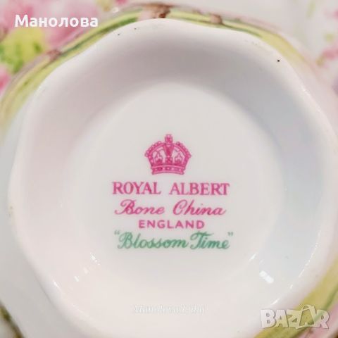 Троен комплект Royal Albert „Blossom Time“, снимка 11 - Колекции - 45331859