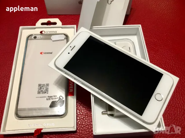 Apple iPhone 6s Plus 64Gb Silver Фабрично отключен, снимка 3 - Apple iPhone - 47078956