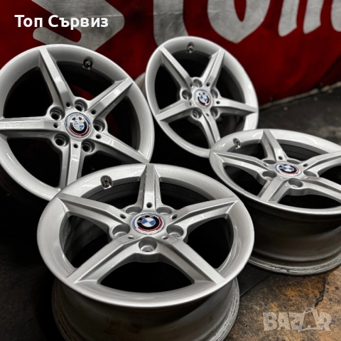 Алуминиеви джанти за БМВ, 16 цола, 5х120, 4 броя, снимка 2 - Гуми и джанти - 51637549