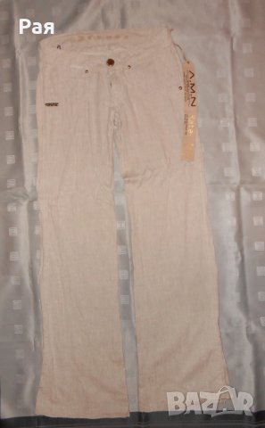Панталон -100 % лен A.M.N madness national, снимка 3 - Панталони - 50751423