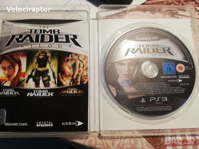 Tomb Raider Trilogy PS3, снимка 2 - PlayStation конзоли - 46182501