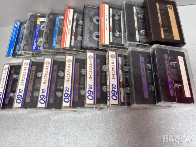 Аудио касети HITACHI, TDK, SONY /16 броя за 15,00€/, снимка 3 - Аудио касети - 54134508