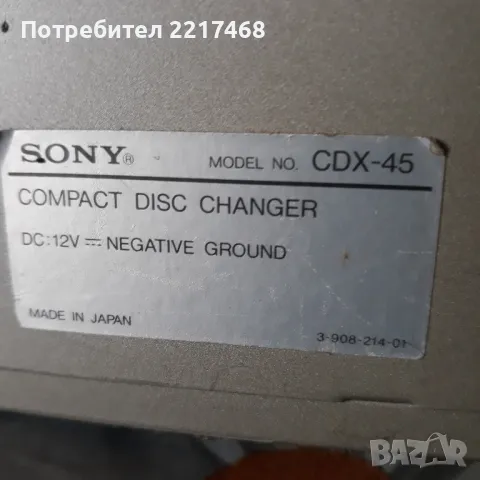 COMPACT DISC CHANGER CDX-45, снимка 2 - Аксесоари и консумативи - 47999424