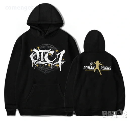 NEW! Суичъри / hoodie ROMAN REIGNS 2026 WWE! Или с ТВОЯ идея!