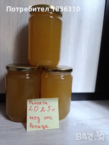 Мед от рапица , снимка 1