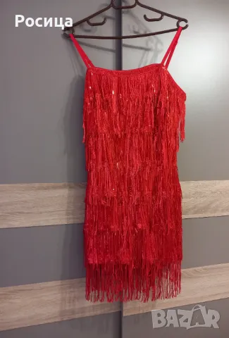 Официална рокля с пайети, снимка 1