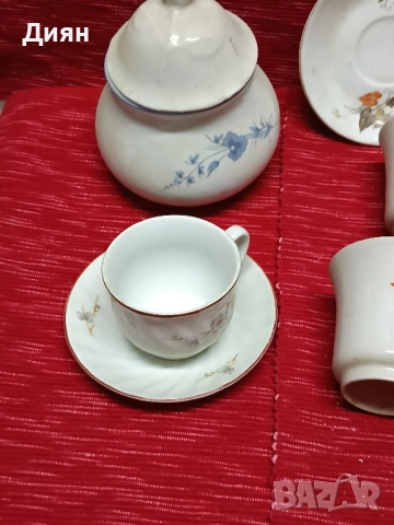 Стар Български порцелан Китка, снимка 16 - Сервизи - 45469713