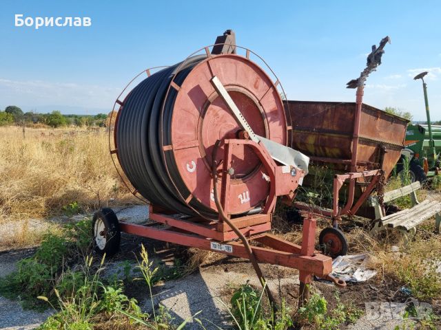 Тръбно ролкова поливна система / Макара, снимка 1 - Селскостопанска техника - 46557276