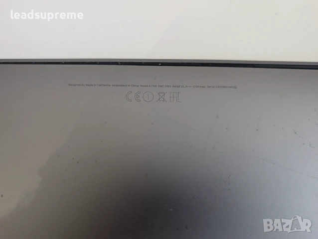 MacBook Pro a1706 EMC 3163 Touch Bar за Части, снимка 2 - Части за лаптопи - 54121239