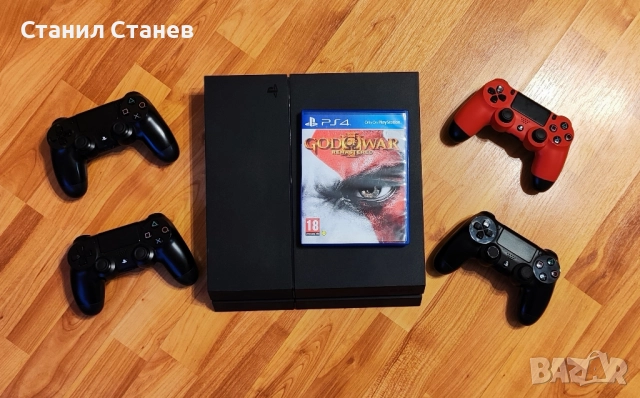 ТОП Комплект! PlayStation 4 (PS4) 1TB + 4 Джойстика + НОВА Термопаста