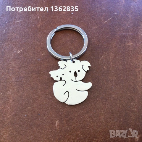 НОВ оригинален метален ключодържател с коала от Австралия