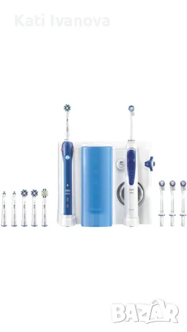 Сет Електрическа четка  Oral-B Smart 5000  и Зъбен душ  Oral-B, Irrigator Oxyjer иригатор, снимка 3 - Други - 48156989