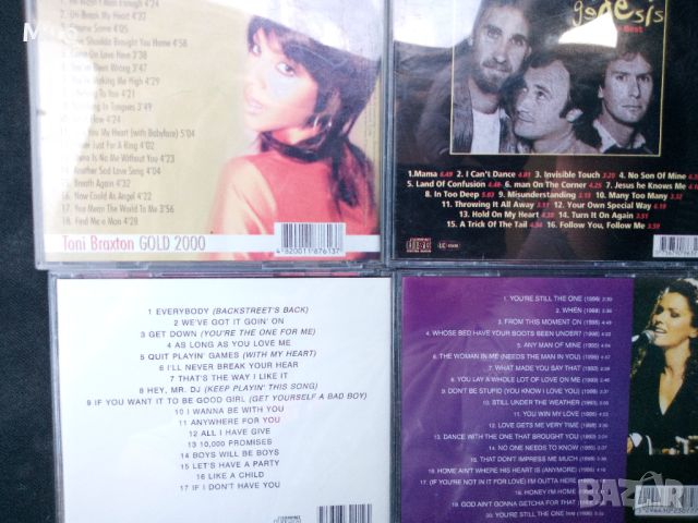 Cd, Backstreet boys, Genesis, Shania Twain, Toni Braxton, замяна , снимка 3 - CD дискове - 46370837