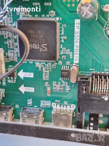MAIN BOARD ,TP.S506.PB819, за 32-инчов телевизор Crown Модел 32133, с дисплей LMSD315D18A, снимка 3 - Части и Платки - 51737077