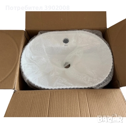 Умивалник върху плот за баня, снимка 6 - Мивки - 52592692