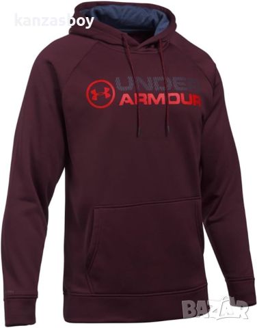 Under Armour Sweatshirts Fleece Hoodie - страхотно мъжко горнище С, снимка 1 - Спортни дрехи, екипи - 46146284