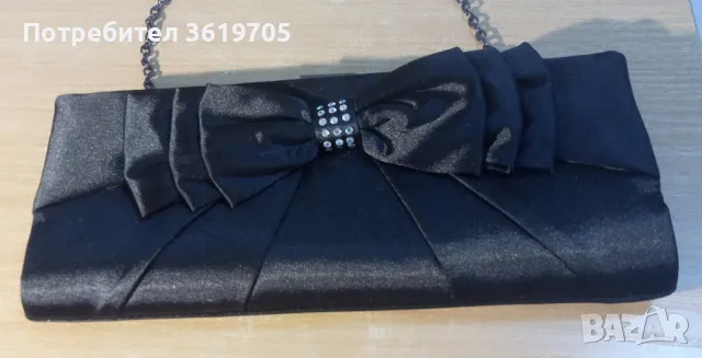 Малка чанта-клатч от коприна, снимка 5 - Чанти - 50101533