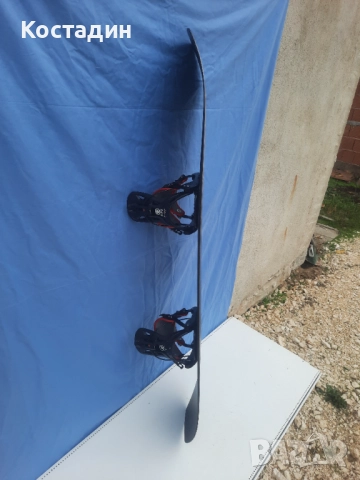 Сноуборд NIDECKER AXIS с автомати 162см.  , снимка 10 - Зимни спортове - 52466867