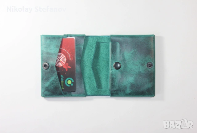 Вертикален оригами портфейл