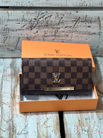 портмоне в кутия louis vuitton , снимка 3 - Портфейли, портмонета - 49019519